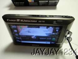 SONY DSC TX1 DIGITAL CAMERA 10.2 MP PANORAMA 2GB INCLUD  
