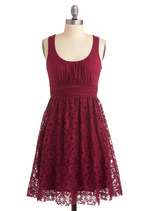 Raspberry Iced Tea Dress  Mod Retro Vintage Dresses  ModCloth
