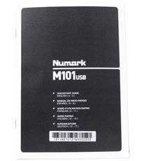 NUMARK M101USB 2 CH DJ MIXER RACK MOUNTABLE + 8GB USB 676762165211 