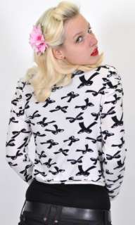 Rockabilly 50´s Lolita Schleifen Bow Bolero Jacke Emo  