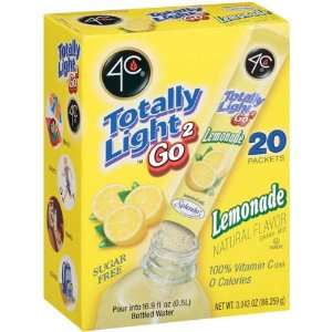 4C Psd Stix Totally Light Tea2Go Lemonade   6 Pack  