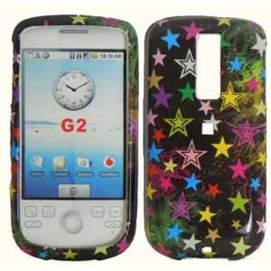 Hard Color Stars Case Cover Faceplate Protector for HTC Magic G2 with 