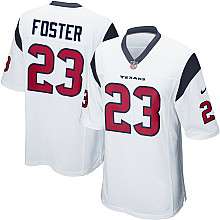 Mens Nike Houston Texans Arian Foster Game White Jersey   