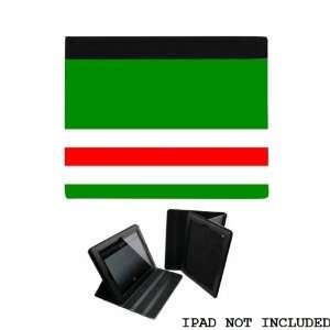Chechnya Chechen Flag iPad 2 3 Leather and Faux Suede Holder Case 