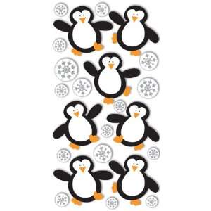  Dimensional Stickers Penguins & Snowflakes Arts, Crafts & Sewing