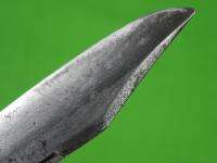 Antique US USA CATTARAUGUS Cutlery Huge Folding Pocket Knife & Sheath 