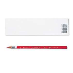 Pencil, Carmine Red Lead/Barrel, Dozen   Sold As 1 Dozen   High grade 