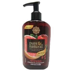   Hand Soap Pump, Renewing Grapefruit And Pomegranate 8.45 Oz Beauty
