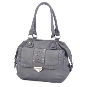  Gray Deyce Boone Stylish Women Handbag Double handle Shoulder Bag 