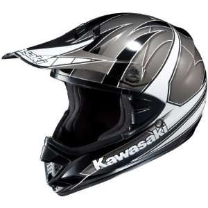  HJC CL X5N Kawasaki KX 5 Full Face Helmet Small  Gray 