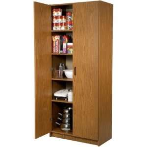  Oak Kitchen Pantry Storage Cabinet