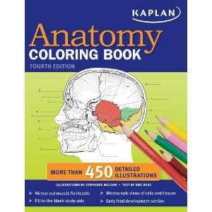  Kaplan Anatomy Coloring Book [Paperback] Stephanie Mccann 