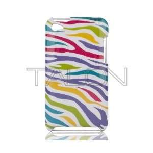 Talon Phone Shell for iPod Touch 4 (Rainbow Zebra) Cell 