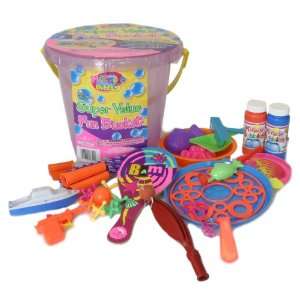  Miracle Bubbles Super Value Fun Bucket Toys & Games