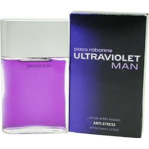  Ultraviolet By Paco Rabanne For Men. Aftershave Lotion 3.4 