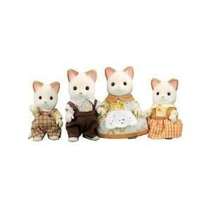 Sylvanian Families Cream Cat Family Fl 4140 Toys & Games