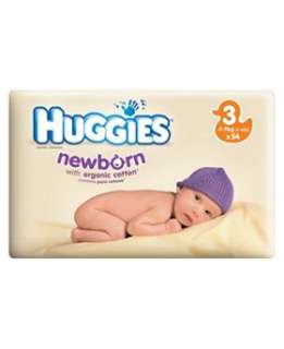 Huggies Newborn Size 3 Economy pack   54 Nappies   Boots