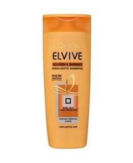 Oreal Elvive Nourish & Shimmer Highlights Shampoo 400ml 3027864