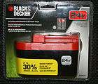 Black & Decker 24V Nicd Battery 30% More Power HPNB24 NHT524 NST1024 
