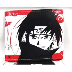  Naruto Sasuke Uchiha Glaring Red Wallet (Closeout Price 