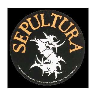    Sepultura  Round Logo with Symbol   Sticker / Decal Automotive