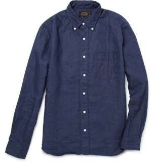  Clothing  Casual shirts  Plain shirts  Linen Oxford 