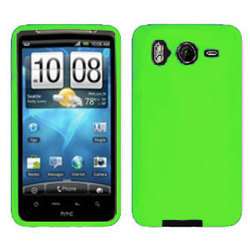 For HTC Inspire 4G / Desire HD Silicon Cover Neon Green Skin Case 