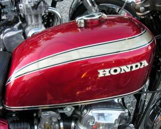   stripes decal set gold / silver / black for Honda CB750 SOHC, K2 NEW