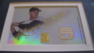   AUTHENTIC GAME USED BAT CARD~WOW PSA/DNA LETTER OF AUTHENTICITY