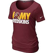Nike Washington Redskins Womens Team Dedication Tri blend T Shirt 