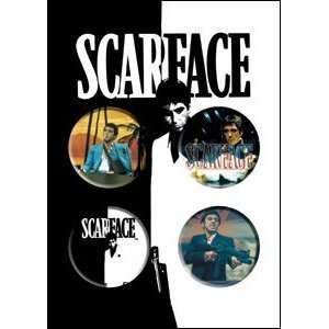  Scarface Assorted Button Set B 1836 Toys & Games