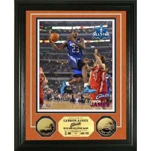Lebron James Nba All Star Game 24Kt Gold Coin Photo Mint  