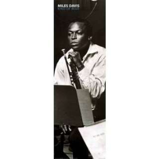  Miles Davis (Kind of Blue) Music Door Poster   12x36 