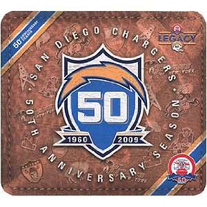  San Diego CHARGERS AFL 50th Anniversary Computer Mousepad 