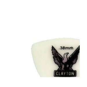   Clayton RT38 Clayton A/P Picks .38 72 pack Musical Instruments