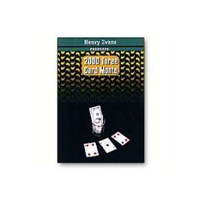  3 Card Monte 2000 by Henry Evans Toys & Games