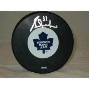  Autographed Grant Fuhr Puck   NHL   Autographed NHL Pucks 