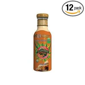 Cell Nique Super Green Drink, Root Beer, 12.00 OZ (Pack of 12)  