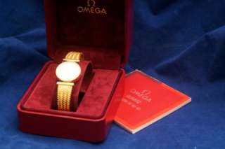 Omega DeVille Gold Plated/Good.Cond/Luxury Ladies Dress Watch