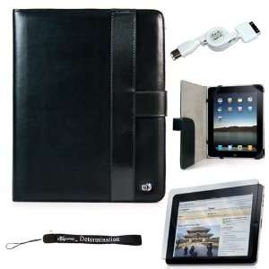 Melrose Leather Horizontal Flip iPad Case for the Apple iPad Wifi / 3G 