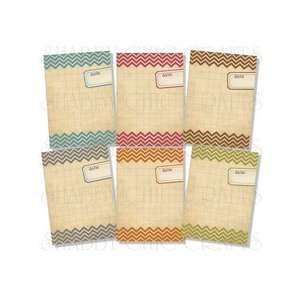  Chic Tags   Delightful Paper Tags   Chevron Artist Trading 