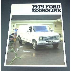  1979 79 Ford ECONOLINE Van BROCHURE E100 E250 E350 E150 