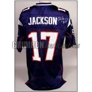    Chad Jackson Autographed Patriots Replica Jersey
