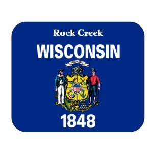  US State Flag   Rock Creek, Wisconsin (WI) Mouse Pad 