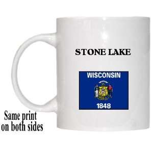  US State Flag   STONE LAKE, Wisconsin (WI) Mug Everything 