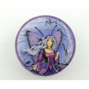   Fairy Lights Jewelry Box Hand Painted Cold Cast Resin