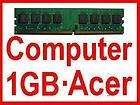 1GB DDR2 Ram Computer Speicher für Acer Aspire X1200, A