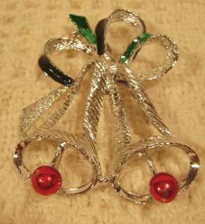 Gerrys Christmas Bells Pin Brooch  