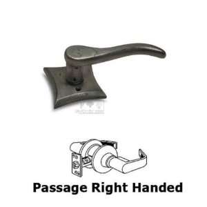     passage right handed curved lever with concave