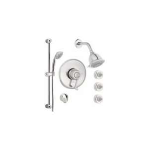  Hansgrohe 06115000C Retro ThermoBalance III Shower Set in 
